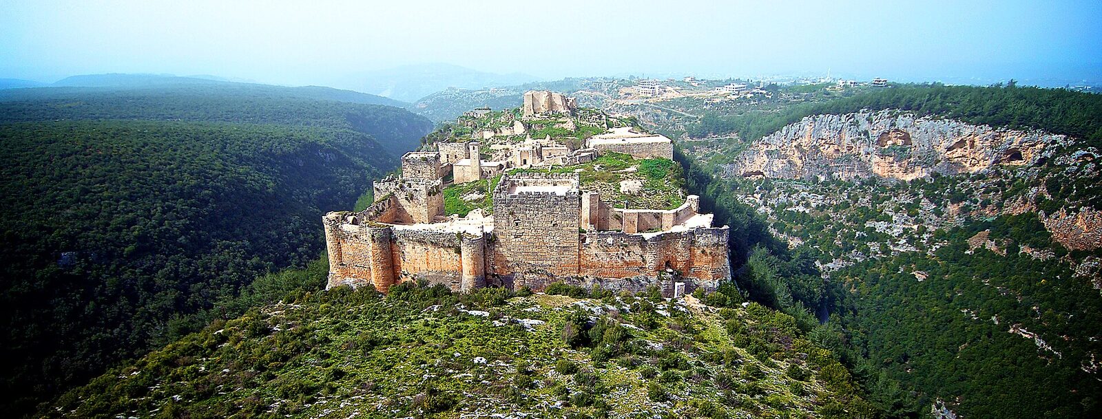 Qal'at Salah El-Din (Saladin Castle) — UNESCO World Heritage site (2006) in Latakia Governorate