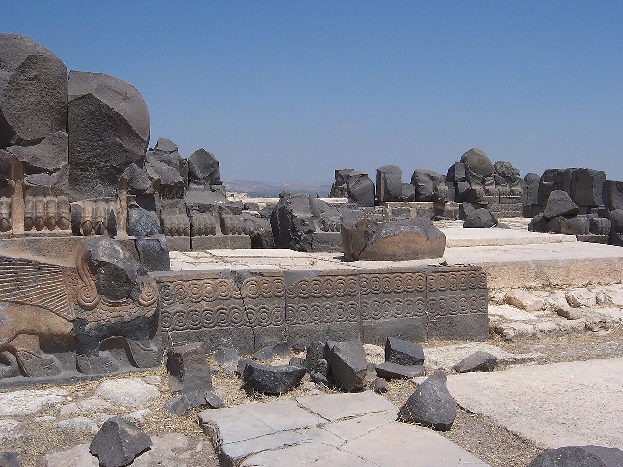 Afrin, Aleppo Governorate — Olive country and the Iron Age temple of Ain Dara