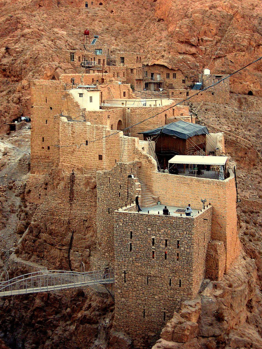 Al-Nabk, Rif Dimashq Governorate — Gateway to the desert monastery of Mar Musa